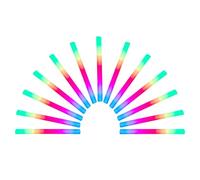 Varitas luminosas de espuma - 3 modos de color intermitentes, varitas de luz LED, varitas de espuma brillante, para Navidad, boda, carnaval, conciertos, camping, eventos deportivos, cumpleaños