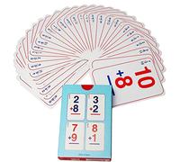 Varitemas - Baraja educativa Infantil de sumas Baraja de Cartas Infantil Educativa, Color Multiple Mi Primer Juego para Aprender los Números Baraja de Cartas Educativa,