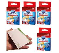 Varivendo Bloc de notas y Figo tiritas para heridas redondas, 80 unidades, color carne