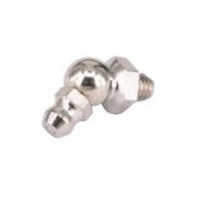 VARNOK Racores de engrase Accesorio de Boquilla de engrase Zerk de Acero Inoxidable, 1/8" BSPP, 1/4" Macho, 45/90 Grados, M5, M6, M8, M10, M12, M14, M16(45 Degree,M6x0.75)