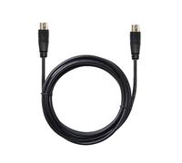 Varón del Dinar MI-N del Pin del Cable de conexión de la cámara PTZ 8 al Cable/a la Ventaja Masculinos, Ambos Lados Moldeados(2.98m)