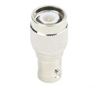 Varón TNC del oro de 29.4x13.5m m al adaptador hembra de BNC 50 ohmios, conector de cobre del RF para la transmisión de señal coaxial