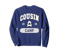 Varsity Cousin Camp 2026 Tribe Vibes Club Anfitrión Sleepaway Sudadera