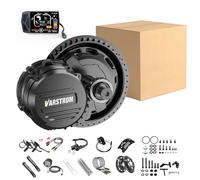 Varstrom 48V 1000W Kit Electrico Bicicleta Motor Central TSDZ16 con Sensor de Par, Display EKD01, Kit de Conversión para Ebike 1000W para BB68-73mm MTB y Triciclo CTB (Sin batería)