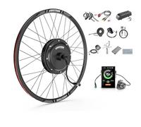 Varstrom 48V 1500W Kit de Conversión de Bicicleta Eléctrica - Motor de Buje Trasero de 26" con Pantalla DPC18 - Kit de Conversión para Bicicleta de Montaña Ciudad Freno de Disco