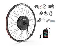 Varstrom 48V 1500W Kit de Conversión de Bicicleta Eléctrica - Motor de Buje Trasero de 27.5" con Pantalla VD18MT - Kit de Conversión para Bicicleta de Montaña Ciudad Freno de Disco