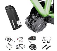 Varstrom 750W Kit Conversion a Bicicleta Electrica, Motor Central con Sensor de Par de 48 V con Pantalla DZ41, DIY Kit Electrico Bicicleta Avec 48V 20Ah Downtube Ebike Batterie | BB 68-73MM