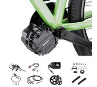 Varstrom 750W Kit Conversion a Bicicleta Electrica, Motor Central con Sensor de Par de 48 V con Pantalla DZ41, DIY Kit Electrico Bicicleta | BB 68-73MM
