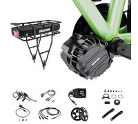Varstrom 750W Kit Conversion a Bicicleta Electrica, Motor Central con Sensor de Par de 48 V con Pantalla DZ41, DIY Kit Electrico Bicicleta Avec 48V 18,2Ah Batería portaequipajes | BB 68-73MM