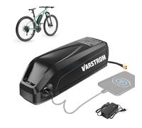 Varstrom Batería de Litio para Bicicleta Eléctrica 48V 13Ah con USB y Cargador Batería para Tubo Inferior Compatible con Kits de Conversión Bafang 250W-1000W