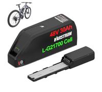 Varstrom Batería para Ebike 48V 30Ah - Celdas L*/G 5000mAh 1440Wh Batería de Litio de Larga Autonomía para Ebike con Cargador para Kits de Conversión de Ebike 2000W 1500W 1000W 750 500W 350W 250W