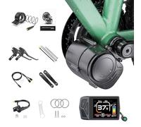 Varstrom Motor Central TSDZ8 TSDZ2B - Kit de Motor Central con Sensor de Par 48V 750W 500W 36V 250W para Bicicleta Eléctrica, Pantalla LCD y Batería Opcionales, Kit de Conversión para Bielasde 68-73mm