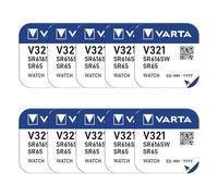 Varta Pila de botón de óxido de Plata, 1 Unidad blíster (V321/SR65)