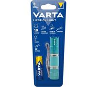 Varta 16617101421 Linterna de Aluminio y Goma de Silicona, 1AA, 16617 m