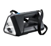 Varta 18684101401 Lámpara de Mano Flexible, 3600 W, Negro, Talla Única | Luz de trabajo proyector portátil 3 modos de luz, 550 Lumen, IPX4, Micro-USB, Spotlight para gezielte iluminación