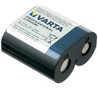 Varta 1x 3V CR P2 - Pilas (Litio, Prismatic, 6V, Azul, Plata, CR P2, 80 x 20 x 120 mm)