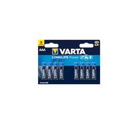 Pack 8 pilas alcalinas aaa varta