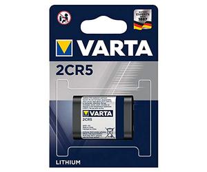 VARTA 2CR5 - Lote de 10 pilas fotográficas (6,0 voltios)
