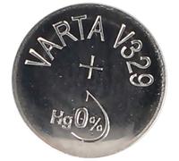 Varta 329x10 Pila Oxido de Plata, 1.55 V, Plateada