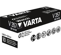 Varta 357101111 - Pila reloj mod. 357, paquete de 10