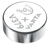 Varta 379 x 10 Pila Oxido de Plata, 1.55 V, Plateada