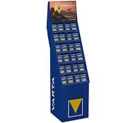 Varta 38475 expositor pilas long life 52 blisters 6 pilas aaa lr03 + 1