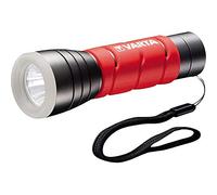 Varta 3X (Roja) Linterna LED 5 W, IPX4, 3 Pilas AAA Incluidas, Rojo, One size