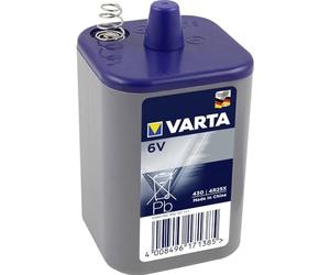 Varta 430 Longife - Batería 4R25 x , 6 V , 7.5 Ah, Cloruro de Zinc (ZN/CL), 115 x 67 x 67 mm, azul