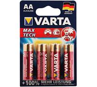 Varta Max Tech AA Mignon paquete de 4