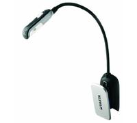 Varta 5 mm LED Book Light incl. 2 pilas de botón CR2032. lámpara de lectura, luz para leer, lámpara para libros, luminaria de trabajo, luminaria con ... libros, atriles, teclados - Cuello flexible