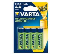 Varta Batería recargable 56616101404 R-6 Níquel-metal hidruro (NiMH) 2100 mAh Blíster 4