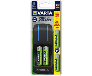 Varta 57642 301 431 Pack 6 Pilas Recargables AA/AAA + Cargador