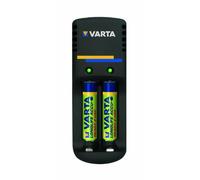 Varta 57666201421 - Cargador (230 V, NiMH, 800 mAh, de plástico, 80 mm) Color Negro