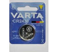 Varta 6430112401 - Pila Litio (CR-2430, 3V) Color Plateado