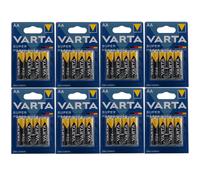 Varta Superlife - Pilas Zinc-Сarbon, 1.5 V, tamaño AA, Amarillo