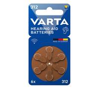 Varta Audífono 312, blíster de 6 Pilas para audífonos