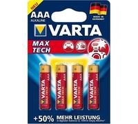 Varta BaterÃa 4703 Max Tech paquete de 4