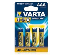 Varta Batería 4103 Longlife Extra paquete de 4