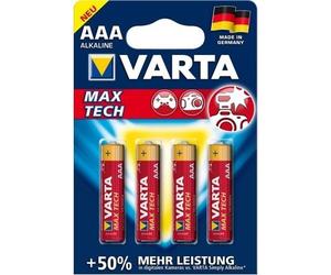 Varta Batería 4703 Max Tech paquete de 4