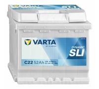 VARTA Batería 52, Ah 470, A/EN 552400047K262 L 207mm B 175mm H 190mm Compatible con VW Polo V Hatchback 6R1, 6C1 up! Hatchback 121, 122, BL1, BL2, BL3, 123 GOLF VI 5K1 Golf V Hatchback 1K1 TOURAN 1T3