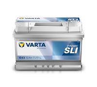 VARTA Batería 72, Ah 680, A/EN 572409068K262 L 278mm B 175mm H 175mm Compatible con FORD Fiesta Mk6 Hatchback CB1, CCN, JA8, JR8 MONDEO IV Turnier BA7, OPEL Corsa D Hatchback S07, RENAULT, SUZUKI