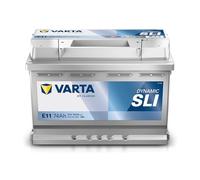 VARTA Batería 74, Ah 680, A/EN 574012068K262 L 278mm B 175mm H 190mm Compatible con PEUGEOT 208 I Hatchback CA, CC, OPEL Corsa D Hatchback S07, SKODA Octavia III Combi 5E5, AUDI A4 B8 Avant 8K5, VW