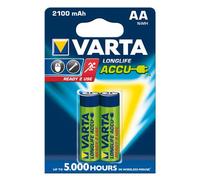 Varta pila recargable power aa hr6 2100mah 2st.
