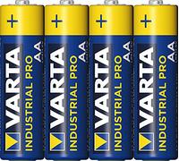 Varta Batería alcalina Mignon AA LR06, paquete de 4