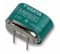 VARTA Batería de Montaje en PCB NiMH 3,6V 150mAh