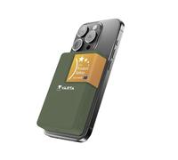 VARTA Batería Externa 5.000mAh, Power Bank inalámbrico magnético, Mag Pro Power on Demand, wireless, 7,5W, cargador con USB Tipo C, compatible con MagSafe y Qi Standard (iPhones y Android), verde