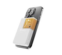 VARTA Batería Externa 5.000mAh, Power Bank inalámbrico magnético, mag Pro, Wireless, 7,5W, Cargador con USB Tipo C, Compatible con MagSafe y Qi Standard (iPhones y Android), Blanco