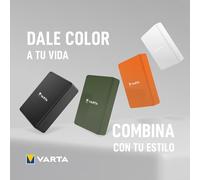 VARTA Batería Externa 5.000mAh, Power Bank inalámbrico magnético, mag Pro, Wireless, 7,5W, Cargador con USB Tipo C, Compatible con MagSafe y Qi Standard (iPhones y Android), Negro