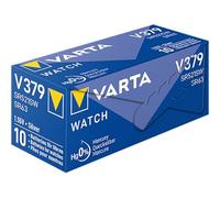 Varta Batería no Recargable de óxido de Plata de 1,55 V 379 V 1,55 V - Pilas no Recargables (óxido de Plata, botón/Moneda, 1,55 V, 1 Unidad, SR63, 14 mAh)
