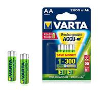 Varta Ready2Use Aa Mignon Batería NI-MH 1,2V 2600mAh 4er Ampolla